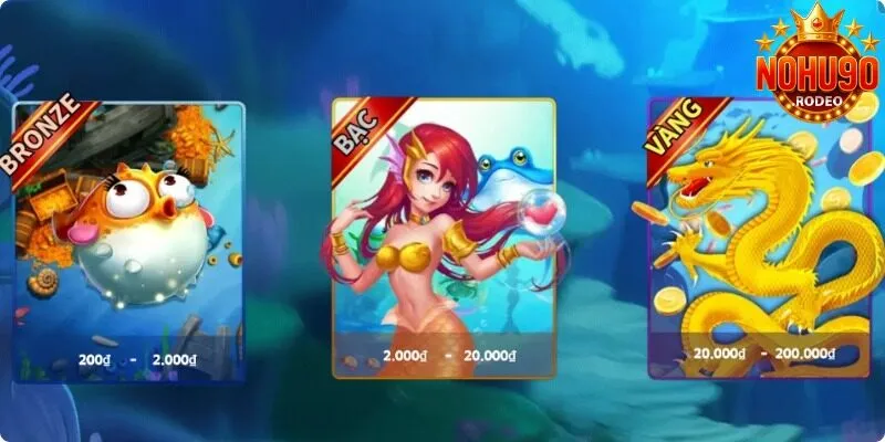 Bắn Cá Hoàng Kim Nohu90 Là Gì? Cách Chơi Cơ Bản Cho Tân Thủ 3 Những cấp độ bắn cá hoàng kim Nohu90