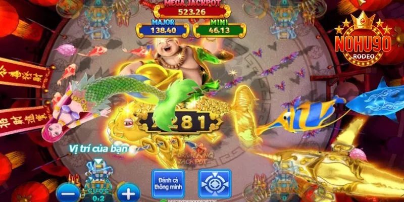 Bắn Cá Jackpot Nohu90 là siêu phẩm mang về thưởng lớn