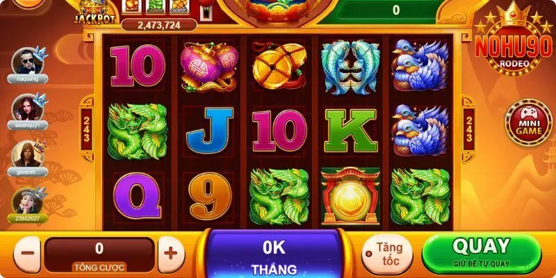 Hũ Jackpot - Tổng Hợp Các Chủ Đề Hot Tại Điểm Chơi Nohu90 3 Chủ đề tài lộc đặc sắc