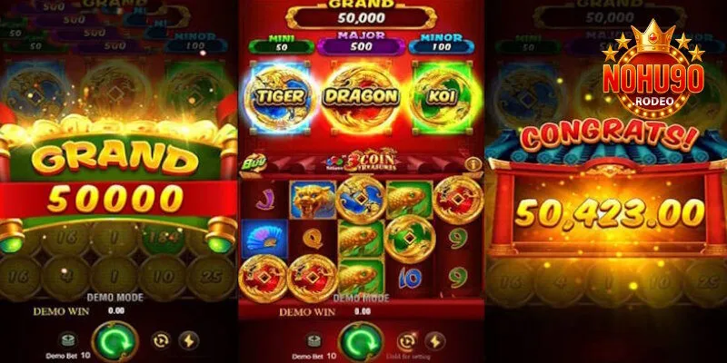 Trò chơi thu hút với nhiều hũ Jackpot giá trị
