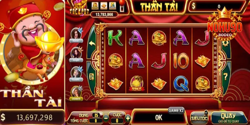 Hũ Thần Tài là trò chơi slot mang đậm phong cách Á Đông