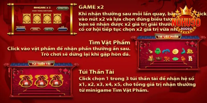 Thỏa sức nhận thưởng cùng các tính năng hấp dẫn