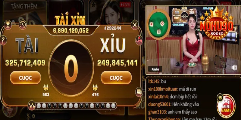 Chơi live nhận hũ từ mini slot