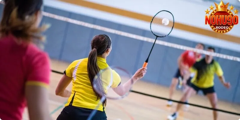 Cầu lông là môn thi đấu nổi tiếng